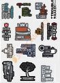 10 Pcs Programming Logo Text Stickers Pack for Laptop and Phone  DIY Stickers - JangoMango Store. 