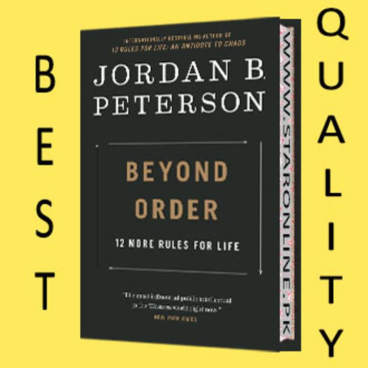 Beyond Order: 12 More Rules For Life by Jordan B. Peterson