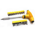24 in 1 Professional Tools - T Shape Screwdriver Set JL-1080 Batch Head Ratchet Pawl Socket Spanner Hand Tools | 24pcs Multifunction repair opening tool kit. 