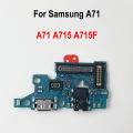 Charging Port Board Replacement For Samsung Galaxy A71 A715 A715F SM-A715F Phone USB Charging Flex Cable Spare Parts. 