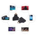 Colorful 1080P HDMI Ports Male to 2 Female 1 In 2 Out Splitter Adapter. 