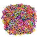 Loom Rubber band  Multi Colour Full Packet (500Pcs). 