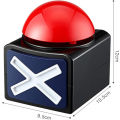 2023 New Game Answer Buzzer Alarm Button With Sound Light Trivia Quiz Got Talent Buzzer. 