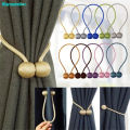 Magnet Curtains Bandages Buckle Creative Home Textile Curtain Strap Buckle Holder Window Decorative Accessories. 
