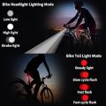 Bike Bits Bazaar Strauss Bicycle LED Headlight with Horn | Horn Lamp, Bike Headlight & Bicycle Horn | Universal Adjustable Front Head Light | 2 in 1 Device,(Black/Green. 