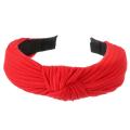 Hair Band Lightweight Women Girl Solid Color Knotted Headband. 