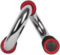 Push Up Bars Pushup Handle Stands with Comfortable Foam Grip and Non-Slip Handles Set - S Shape for Men and Women Workout Pushup. 
