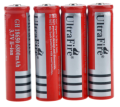 PACK OF 2 - 18650 Rechargeable Cells 6800 mAh 3.7/4.2V li-ion Battery Cell For Power Bank Cell for MP3 Player, Torch Lights, Toys, Camera and other Appliances, Rechargeable Batteries. 