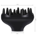 1pc Hair Diffuser Professional Hair Styling Curl Dryer Diffuser Universal Hairdressing Blower Styling Salon Curly Tool Black. 