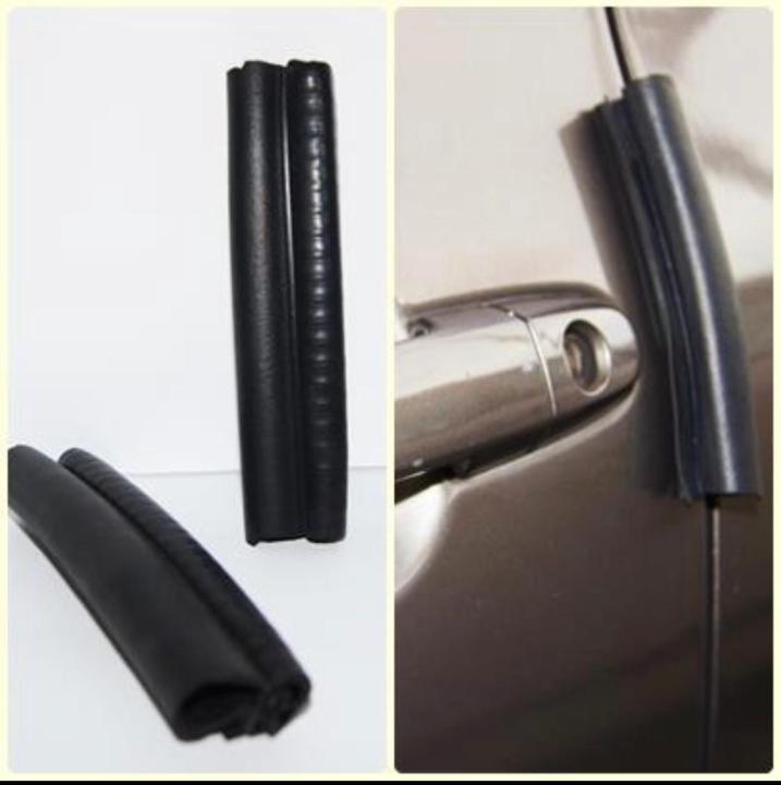 4Pcs%20Rubber%20Door%20Guard%20For%20Car%20Edge%20Sealing%20Sealed%20Strip%20Guard%20Buffer%20Protector%20-%20Black%20-%20Image%203