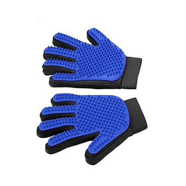 Pet Grooming Glove - Multicolor -Single Side -1 Glove