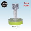 Crystal Handle Customize pre ink Round shape flash stamp with your own details. 