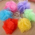1 Pcs Home Bathroom Bath Sponge Mesh Exfoliating Shower Pouf Adult Bathing Towels Bath Ball Body Cleaner Shower Sponge. 