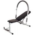 Ab King Pro - Exercise Bench Fitness Machine - Grey. 