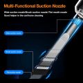 Handy Vacuum Cleaner for Home Use Cupboard Drawer Sofa Cleaning - Wireless Car Vacuum 2 in 1 with LED - USB Rechargeable Cordless Lightweight Dust Buster. 