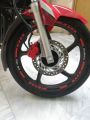 Rim Stickers for HONDA CB-150F (Front & Rare Wheels). 