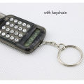Mini Calculator with Keychain, Flip cover, Portable Student Electronic Calculator for Kids Children School Supply Random Color. 