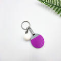 Lightweight Table Tennis Keychain Realistic Design Portable Miniature Size Ping Pong Key Ring Key Ring Mini Racket Pendant for. 