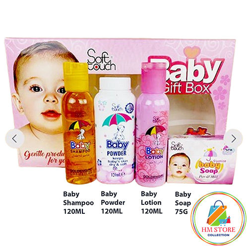 Soft Touch Baby Care Gift Box Kit (Pack Of 4) - 120ML