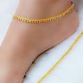 Pack of 2 Artificial Anklet Simple Style Beautyfull Look Long Lasting Polish For Beautyfull Girls. 