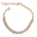 Ankle Bracelet Personality Dainty Shiny Rhinestone Anklet. 