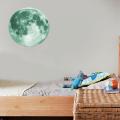 20CM Luminous Moon 3D Wall Sticker Moonlight Glow in the Dark Room Window Decor. 