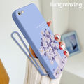 Casing iPhone 5s iPhone 5 iPhone 6 iPhone 6s iPhone 6 Plus phone case softcase liquid silicone protector smooth shockproof bumper cover new design comic flower cartoon ytyhh01. 