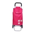 Shopping Roller - Blush Pink, Blue, Yellow and Black Foldable Shopping Trolley - Shopping Trolley Bag Picnic Basket with Trolley. 