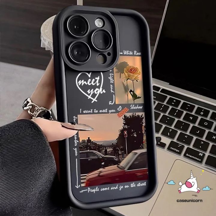Art Painting Van Gogh Phone Case Compatible for IPhone 7Plus 15 11 14 13 12 Pro Max 8Plus XR 8 15 6S 7 6 Plus XS Max X SE 2020 Fashion Vintage Label Rose Love Heart Angel Eye Soft Cover