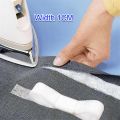 Double Sided Sewing Adhesive Tape Cloth Apparel Fusible Interlining Fabric Tape White. 