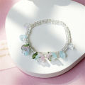 Popular Women Flower Bead Bracelet Female INS Temperament All Match Flower Bracelet Girl Bracelet Jewelry Gift New. 