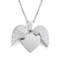 Hear shape Necklace Pendant ( Locket)Openable Premium Quality Unique Gift For Women's And Girl's. 
