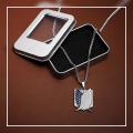Wings of Liberty Pendant Necklace for Women Attack on Titan Anime Accessories Titanium Jewelry Cartoon Men's Neck Chains Gift. 