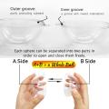 Christmas Tree Decoration Ideas Wedding Party Decorations Clear Plastic Christmas Ornaments Hanging Pendants For Christmas Transparent Christmas Baubles. 