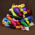 nylon cord thread chinese knot macrame bracelet braided cord thread string bead craft DIY jewelry - 15 colors 20M. 