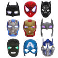Avengers Marvel Iron Man Flip FX Mask with Flip-Activated Light Effects for Costume and Role-Play Dress Up,BAT MAN ,SPIDER MAN /CAPTAIN /IRON MAN Mask With Lights. 