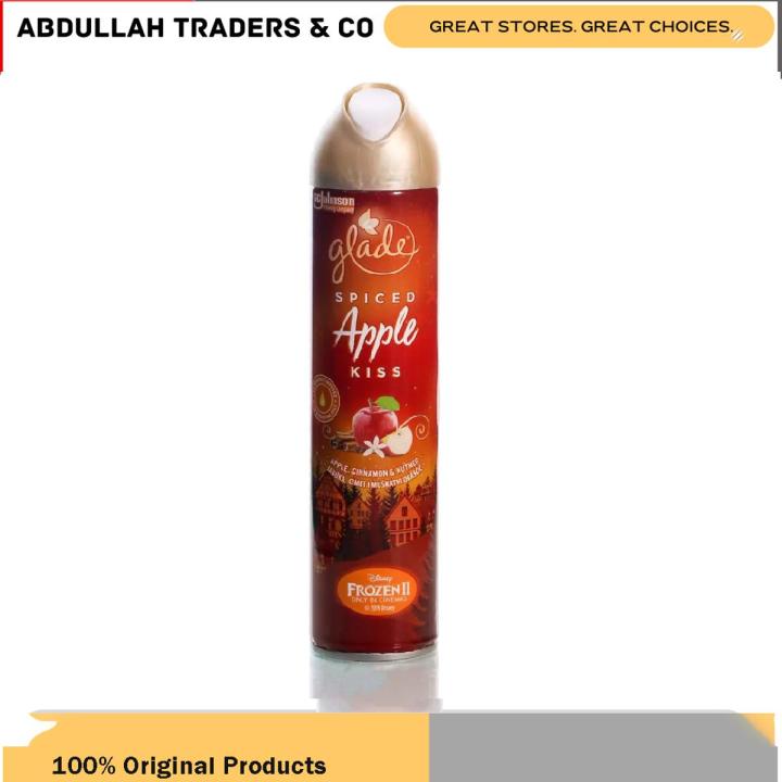 GLADE AIR FRESHNER SPICED APPLE KISS 300 ML