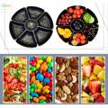 Divided Snack Serving Tray Candy and Nut Serving Platter for. 