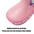 【HOT】 Sanrio Hellokitty Children's Rain Boots Girls' Rain Boots Children's Lightweight Waterproof And Anti-Skid Cartoon Water Boots. 