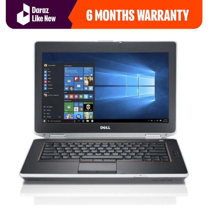Dell Latitude 6430, Core i5 3rd generation, 4GB Ram, 250GB Hard Drive, 14" Led Display, (Windows 10 Registered) FREE LAPTOP BAG - Daraz like new laptops