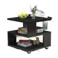 eFurniture Rectangle Hallow Design Night Stand Storage Bedside Table. 