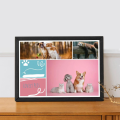 Paw-Prints Collage Frames | Customizable Frame. 