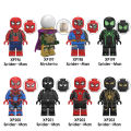 Compatible with Lego Super Hero Spider-Man Series Mysterious Guest Scorpion King Spider Gwin Sea King Puzzle Assembling Building Blocks. 