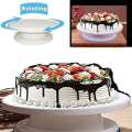 Cake Turntable Stand, Rotating Stable Anti-skid Round Cake Table, Cake Decorating Rotary Table,  Baking Tool. 