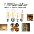 Candle Flame Bulb 4 w CA 35 Tip LED Filament E 27 And E 14. 