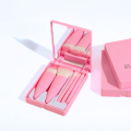 5PCS Korean Super Soft Concealer Cosmetic Set Travel Brush Set Makeup Eye Shadow Multi Colour Eyelash Mini Makeup Brushes Set. 