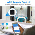 Danecore AC Smart Switch Button , Modern design WIFI switches, AC Smart Electrical Switch for home automation. Wifi switch for Alexa google Home. 