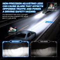 NOVSIGHT Mini Car H4 LED Lights LED Headlight Bulbs With Reaching 10000LM And 360° Degree Illumination. 