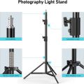 Aluminium 7 Feet Tripod Stand For Ring Light, Mobile Phones & DSLR Cameras - 360 Rotatable Portable & Adjustable 7 Ft Long Tripod With Mobile Holder & Ball Head - Best Use For Videography, Photography, Tiktok, Youtube, Studio Lighting, Equipment - Black. 