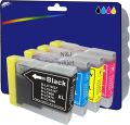 Printer Ink Cartridges=2 (1 Magenta, 1 Cyan) for Brother DCP-130C, 135C, 150C, 330C, 350C, 540CN, 560CN, 750CN, 750CW, 770CW, MFC-230C, 235C, 240C, 260C, 440CN, 465CN, 660CN, 665CW 680CN, 685CW, 845CW, 850CDN, 850CDWN [Imp UK). 